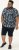 D555 Halifax AOP Hawaiian Print Short Sleeve Polo Blue - T-särgid - Suured T-särgid 2XL – 14XL
