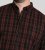 D555 Horsham Long Sleeve Shirt with Chest Pocket Burgundy/Black Check - Särgid - Meeste suured särgid 2XL – 8XL