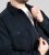 D555 Cleveley Long Sleeve Heavy Shacket Overshirt Navy - Särgid - Meeste suured särgid 2XL – 8XL