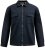 D555 Cleveley Long Sleeve Heavy Shacket Overshirt Navy - Särgid - Meeste suured särgid 2XL – 8XL