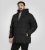 D555 Wolverhampton Quilted Padded Jacket with Hood Black - Jakid ja joped - Joped, suured suurused: 2XL – 12XL