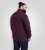 D555 Lancaster Tepitud Dressipluus Veinipunane - Sviitrid ja dressipluusid - Meeste suured kapuutsiga jakid suurustes 2XL – 14XL