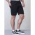 D555 Jude Stretch Denim Shorts Black - Lühikesed Püksid - Lühikesed Püksid suured suurused: W40-W60