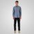 Double Outfitters GS-5225 Oxford-särk Helesinine - Särgid - Meeste suured särgid 2XL – 8XL