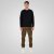 Double Outfitters MTOP-1141 Dressipluus Must - Sviitrid ja dressipluusid - Meeste suured kapuutsiga jakid suurustes 2XL – 14XL