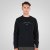 Double Outfitters MTOP-1151 Dressipluus Must - Sviitrid ja dressipluusid - Meeste suured kapuutsiga jakid suurustes 2XL – 14XL