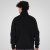 Double Outfitters MTOP-1158 Tõmblukuga dressipluus Must - Sviitrid ja dressipluusid - Meeste suured kapuutsiga jakid suurustes 2XL – 14XL