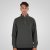 Double Outfitters MTOP-1163 Poole tõmblukuga dressipluus Khaki - Sviitrid ja dressipluusid - Meeste suured kapuutsiga jakid suurustes 2XL – 14XL