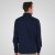 Double Outfitters MTOP-1163 Poole tõmblukuga dressipluus Tumesinine - Sviitrid ja dressipluusid - Meeste suured kapuutsiga jakid suurustes 2XL – 14XL