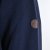 Double Outfitters MTOP-1163 Poole tõmblukuga dressipluus Tumesinine - Sviitrid ja dressipluusid - Meeste suured kapuutsiga jakid suurustes 2XL – 14XL