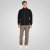 Double Outfitters SEL-1168 Tõmblukuga dressipluus Must - Sviitrid ja dressipluusid - Meeste suured kapuutsiga jakid suurustes 2XL – 14XL