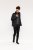 D555 Fargo Five Pocket Jacket With Ribbed Neck and Inner Quilting Black - Jakid ja joped - Joped, suured suurused: 2XL – 12XL