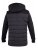 D555 Hampshire Hooded Quilted Jacket Black - Jakid ja joped - Joped, suured suurused: 2XL – 12XL