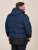 D555 Hank Ripstop Contrast Panelled Padded Hooded Jacket Tumesinine - Jakid ja joped - Joped, suured suurused: 2XL – 12XL