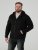 D555 Cantor Dressipluus Kapuutsiga Must - Sviitrid ja dressipluusid - Meeste suured kapuutsiga jakid suurustes 2XL – 14XL