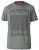 D555 OAKLEY LA Geometric Print Crew Neck T-Shirt Khaki - T-särgid - Suured T-särgid 2XL – 14XL