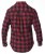 D555 Lawton LS Flannel Shirt Red - Särgid - Meeste suured särgid 2XL – 8XL