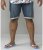 D555 Arix Denim Stretch Shorts - Lühikesed Püksid - Lühikesed Püksid suured suurused: W40-W60