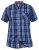 D555 Genoa Short Sleeve Shirt & T-shirt Combo - Särgid - Meeste suured särgid 2XL – 8XL