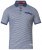 D555 Tyrone Polo Blue - Polosärgid - Meeste suured polosärgid 2XL – 8XL