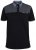 D555 Brent Polo Black - Polosärgid - Meeste suured polosärgid 2XL – 8XL