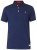 D555 Jerell Polo Navy - Polosärgid - Meeste suured polosärgid 2XL – 8XL