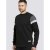 D555 Clermont Sweatshirt Black - Sviitrid ja dressipluusid - Meeste suured kapuutsiga jakid suurustes 2XL – 14XL