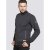 D555 Buxton Full Zip Sweatshirt Black - Sviitrid ja dressipluusid - Meeste suured kapuutsiga jakid suurustes 2XL – 14XL