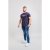 D555 Davis T-shirt Navy - T-särgid - Suured T-särgid 2XL – 14XL