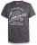 D555 Albury Black Double Layer Printed T-Shirt - T-särgid - Suured T-särgid 2XL – 14XL