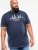 D555 Randwick San Francisco Printed T-Shirt Navy - T-särgid - Suured T-särgid 2XL – 14XL