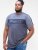 D555 Anson Originals Printed T-shirt Denim Marl - T-särgid - Suured T-särgid 2XL – 14XL