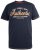 D555 Jasper Authentic Printed T-shirt Navy - T-särgid - Suured T-särgid 2XL – 14XL