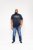 D555 Jasper Authentic Printed T-shirt Navy - T-särgid - Suured T-särgid 2XL – 14XL