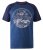 D555 Porter Raglan Sleeve Printed T-Shirt Blue - T-särgid - Suured T-särgid 2XL – 14XL