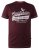 D555 Wharf California Eagle Printed T-Shirt Burgundy - T-särgid - Suured T-särgid 2XL – 14XL