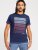 D555 Cransford Gradient Line Printed T-Shirt - T-särgid - Suured T-särgid 2XL – 14XL