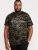 D555 Sullivan Ao Camo T-Shirt With Chest Print - T-särgid - Suured T-särgid 2XL – 14XL