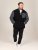 D555 Daly Quarter Zip Fleece Sweatshirt Must/Hall - Sviitrid ja dressipluusid - Meeste suured kapuutsiga jakid suurustes 2XL – 14XL