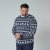 North Latitude 63144 Fjell Reindeer Knit Tumesinine - Sviitrid ja dressipluusid - Meeste suured kapuutsiga jakid suurustes 2XL – 14XL