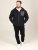 D555 Damien Micro Fleece Zip Through Hoody Must/Hall - Sviitrid ja dressipluusid - Meeste suured kapuutsiga jakid suurustes 2XL – 14XL