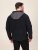 D555 Damien Micro Fleece Zip Through Hoody Must/Hall - Sviitrid ja dressipluusid - Meeste suured kapuutsiga jakid suurustes 2XL – 14XL