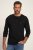 JP1880 702555 Pika varrukaga Henley-särk Must - T-särgid - Suured T-särgid 2XL – 14XL