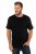 JP1880 702637 Ümara kaelusega T-särk 2 tk Must - T-särgid - Suured T-särgid 2XL – 14XL