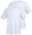 JP1880 702637 Ümara kaelusega T-särk 2 tk Valge - T-särgid - Suured T-särgid 2XL – 14XL