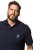 JP1880 704317 Polosärk 2 tk Must/Tumesinine - Polosärgid - Meeste suured polosärgid 2XL – 8XL