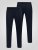 D555 Ted 4 Way Stretch Tailored Trouser Tumesinine - Ülikonnad ja pintsakud - Ülikonnad suured suurused