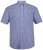 JP1880 722860 Lühikeste varrukatega ruuduline särk Helesinine - Särgid - Meeste suured särgid 2XL – 8XL