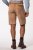 JP1880 Premium Goat Suede Staghorn Embroidery Shorts Leather Brown - JP1880 - JP1880 Meeste Riided Suurtes Suurustes