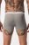 JP1880 Boxershorts Flexnamic OEKO-TEX Mid 2-Pack Grey/Off-White - Aluspesu ja ujumisriided - Aluspesu 2XL-8XL